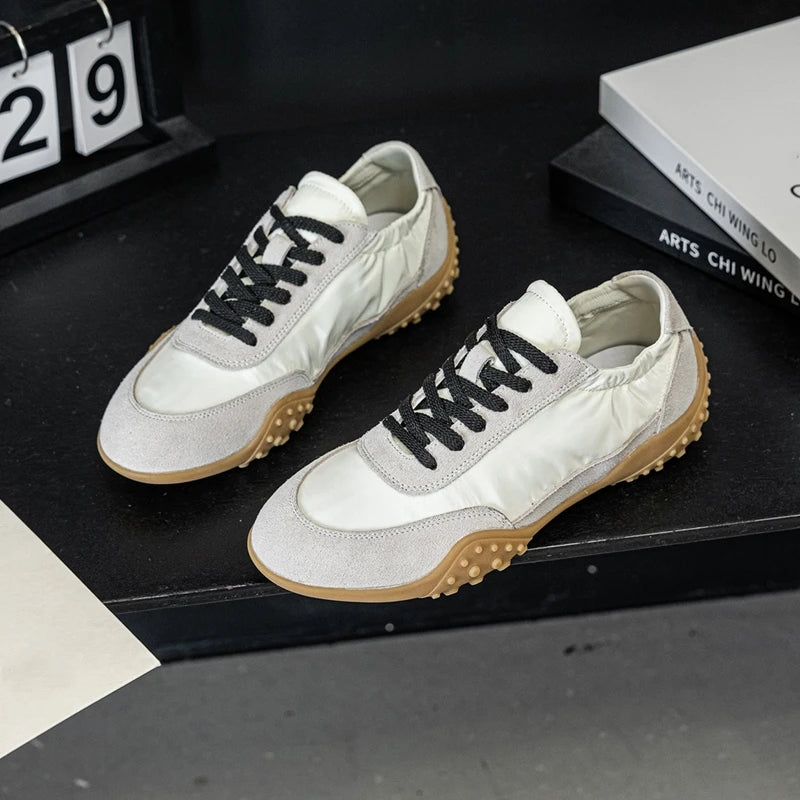 AIYUQI Women Sneakers 2025 New  Flat Non-slip Women's Moral Training Shoes Large Size Running Skateboarding Shoes For Women