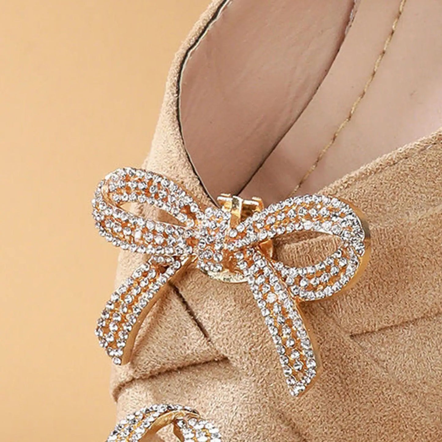 1PC Removable Lady Shoe Clips Wedding Bride Shoes Decoration Women High Heel Charms Jewelry Rhinestones Crystal Shoes Decoration