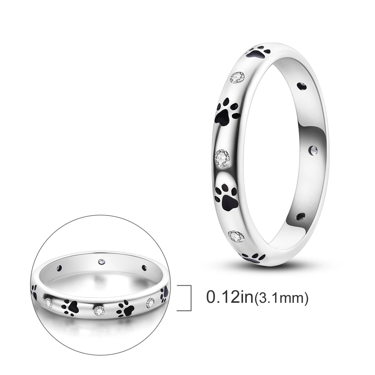 Silver Plated Women Luxury Stackable Ring Real Infinite Flower Daisy Fine Jewelry Rings For Engagement Weddling Party