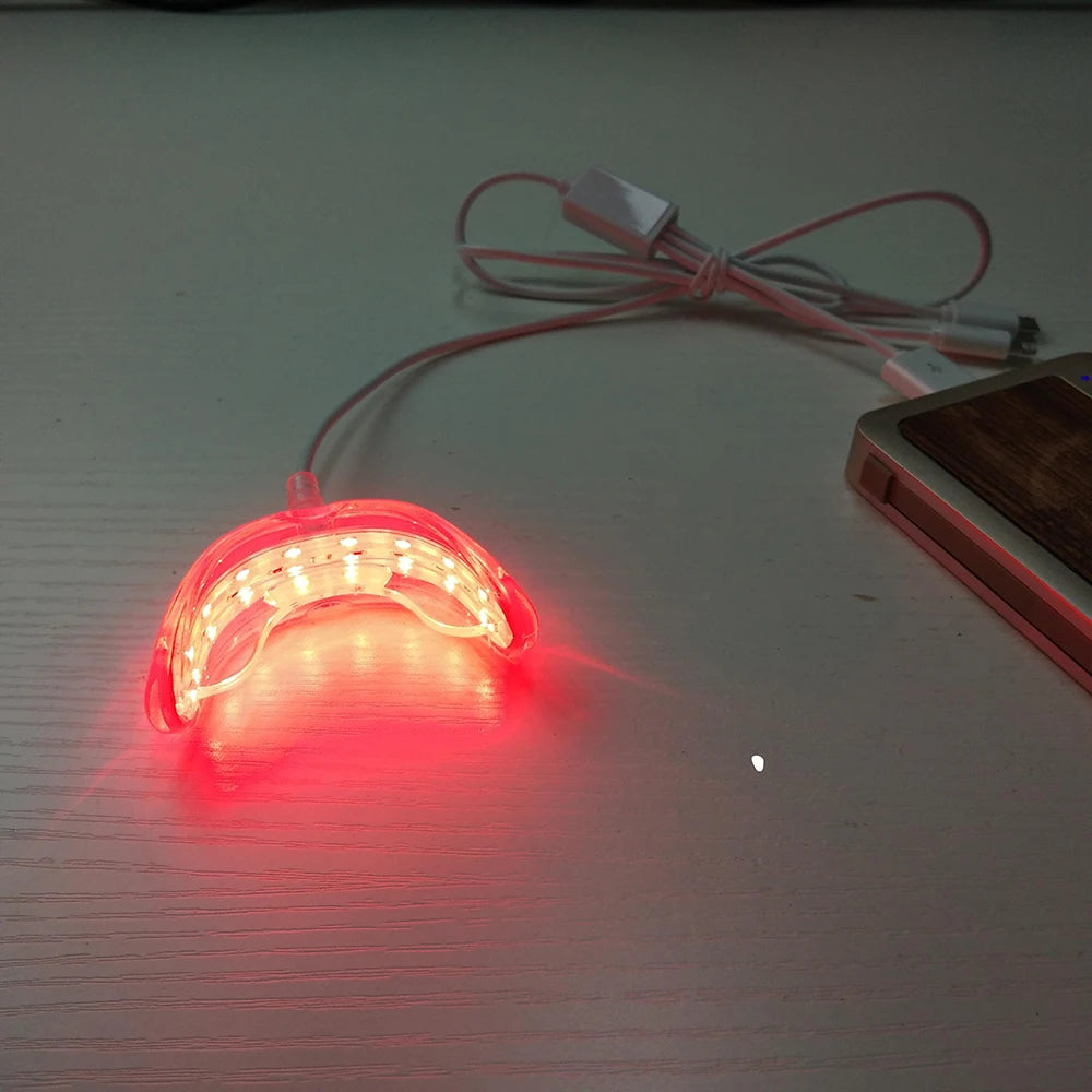 Red Light Therapy for Immediate Relief of Tooth Pain Gum Sensitivity