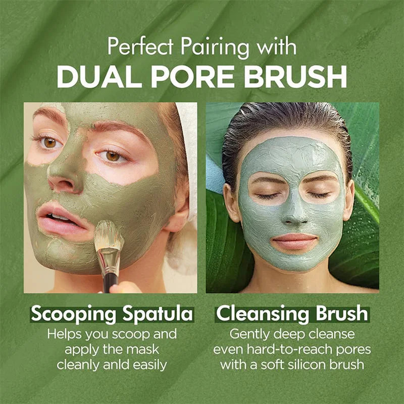 Pore-cleansing Bubble Mask Korean Skincare Sparkling Holy Basil + PHA 13% Gentle Blackhead Removal Oil Control Cleansing Mask