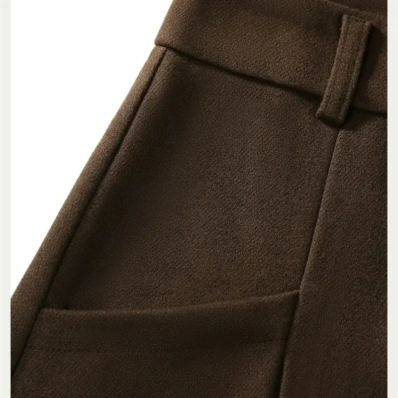 New Spring Autumn Fashion Skirt Women Elegant High Waist Solid Color A-line Casual Midi Skirts Office Lady Women's Clothing