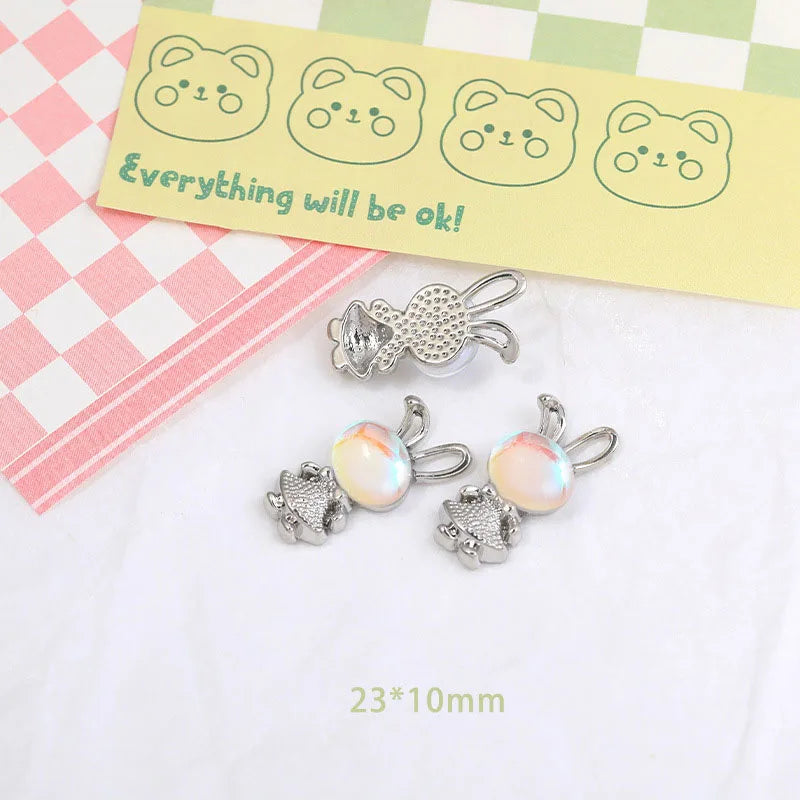 Wholesale Y2K Silver Charms for Jewelry Making Accessories DIY Pendant Necklace Bracelet Earring Women Girl Luxury Female Gift