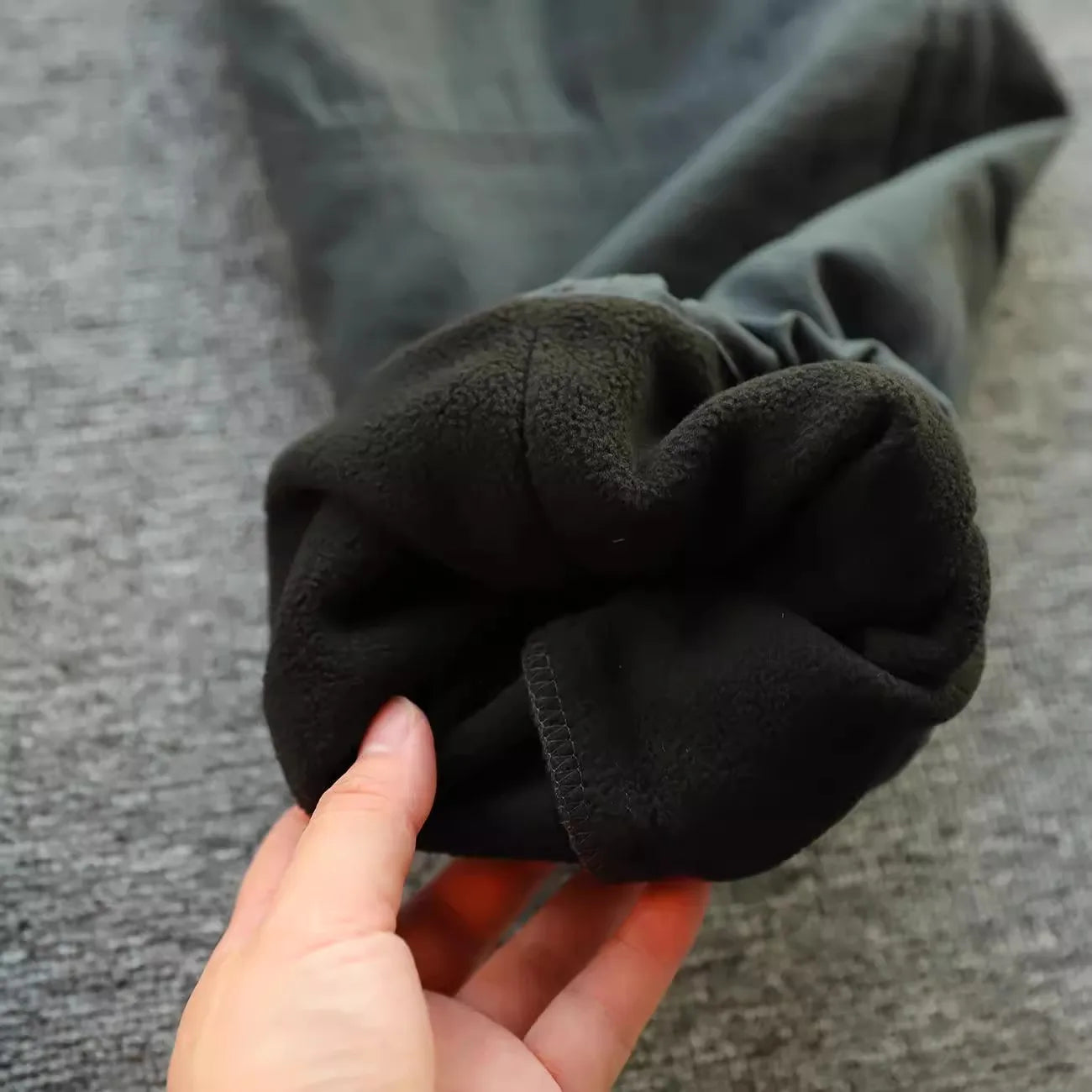 Outdoor Softell Pants Men's Autumn Winter Windproof Waterproof Thiened Fce Lined Straight Leg Hiking Mountain Climbing...