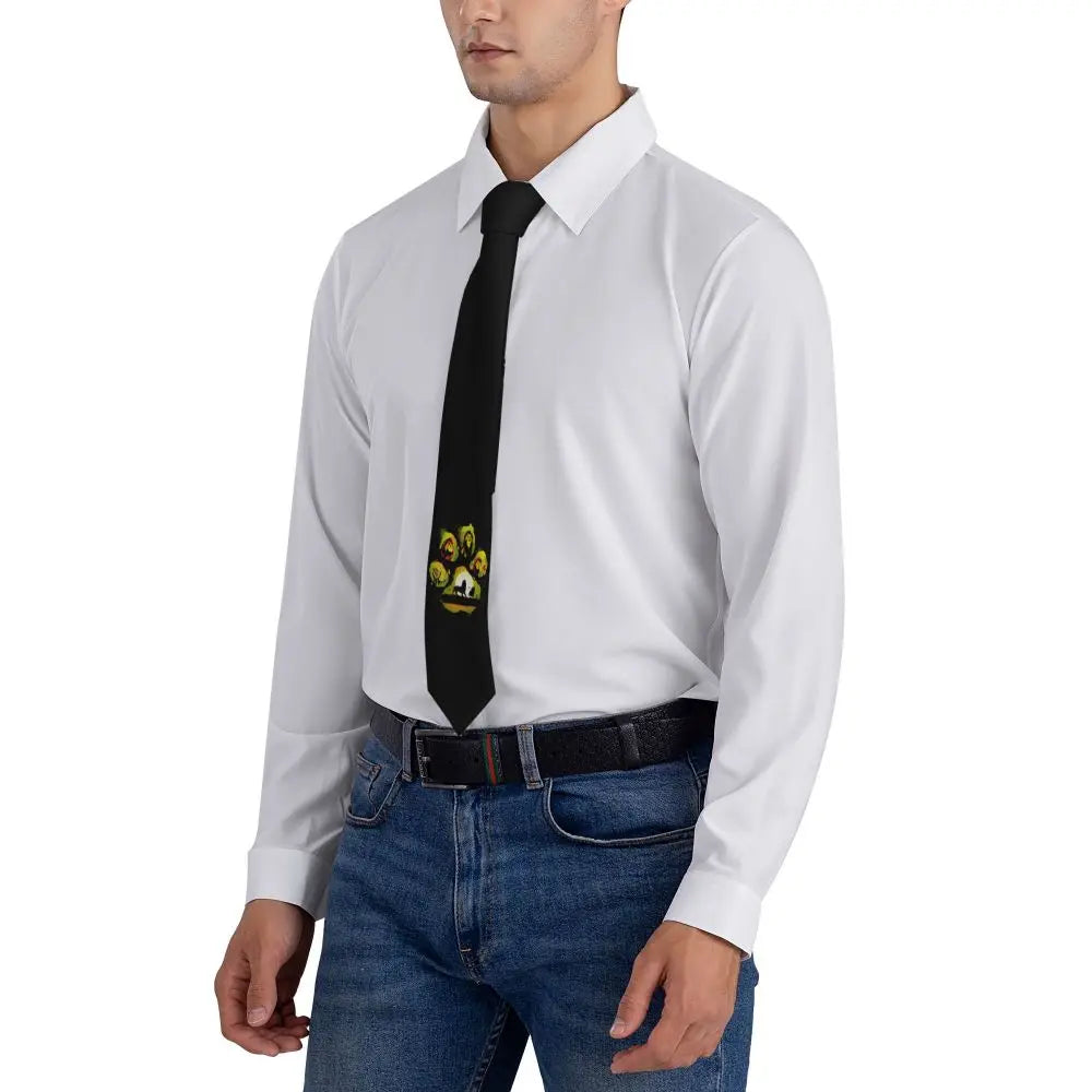 Custom The Lion King Hakuna Matata Necktie Mens Mens Suit Tie For Thanksgiving Day