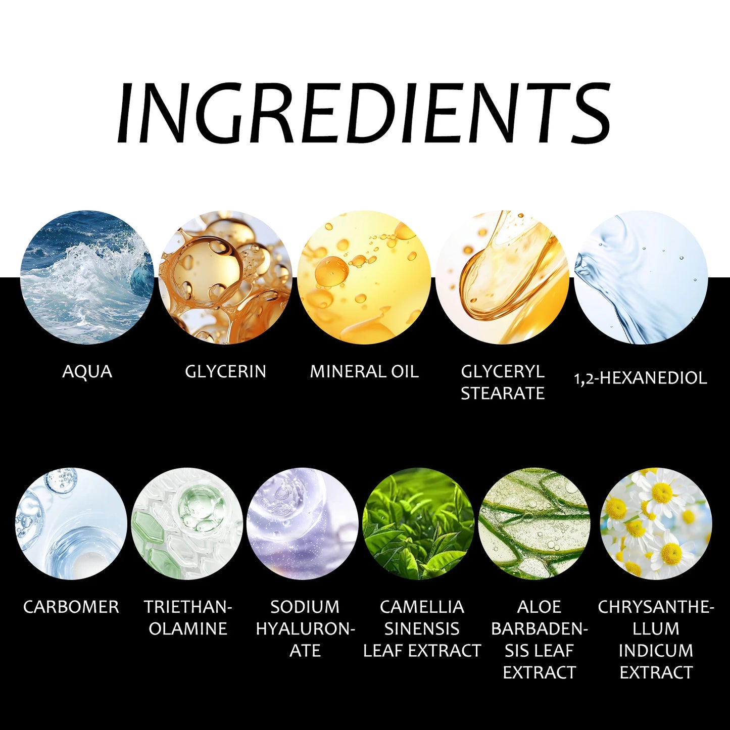 Hyaluronic Acid Firming Face Cream 100ml Intense Moisturizing Anti Aging Cream For Dry Skin Hydrating Wrinkle Reduction Cream