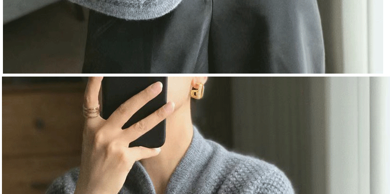 Autumn Winter New Thickened 100% Cashmere Wool Cardigan Women Stand Neck Sweater Sweater Loose Knit Base Wool Sweater Jacket