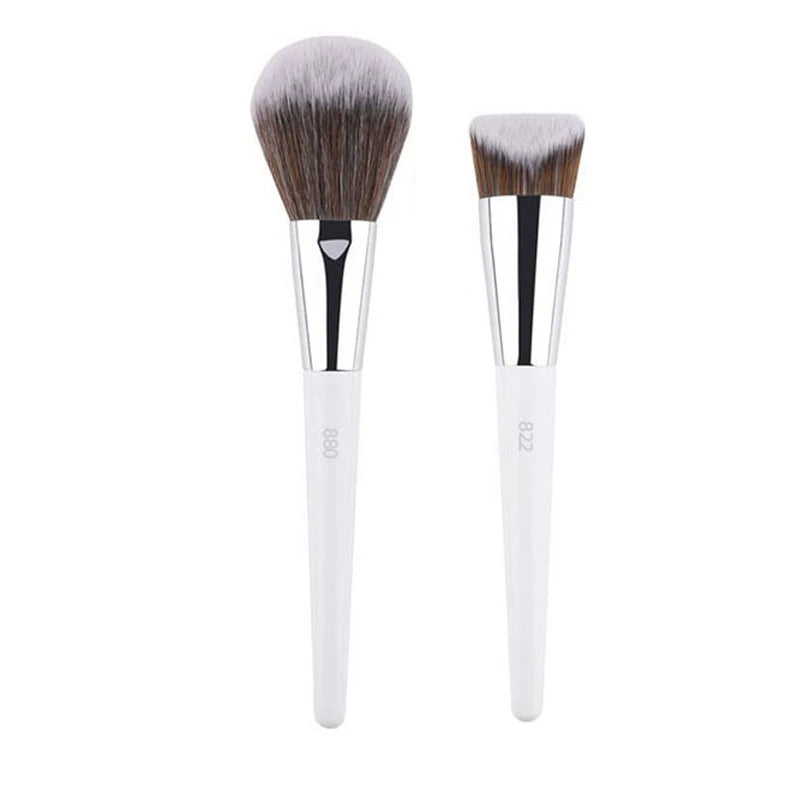 2/3/4/5/6/7pc White Makeup Brushes Liquid Foundation Base Make up Brush Eyeshadow blending Detail Face Eye Concealer Beauty tool