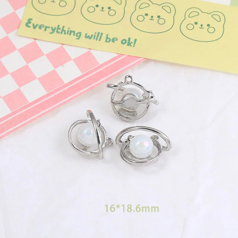 Wholesale Y2K Silver Charms for Jewelry Making Accessories DIY Pendant Necklace Bracelet Earring Women Girl Luxury Female Gift