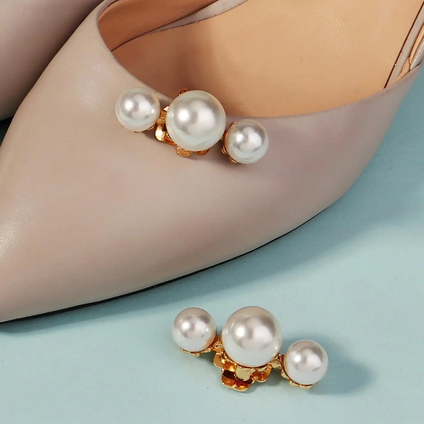 1PC Removable Lady Shoe Clips Wedding Bride Shoes Decoration Women High Heel Charms Jewelry Rhinestones Crystal Shoes Decoration