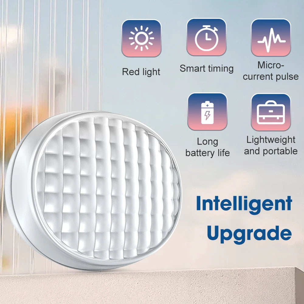 Electric Portable Ems Red Light Therapy Massage Led Eye Patch With Microcurrent Eye Care Device Anti-aging Dark Circles Remover