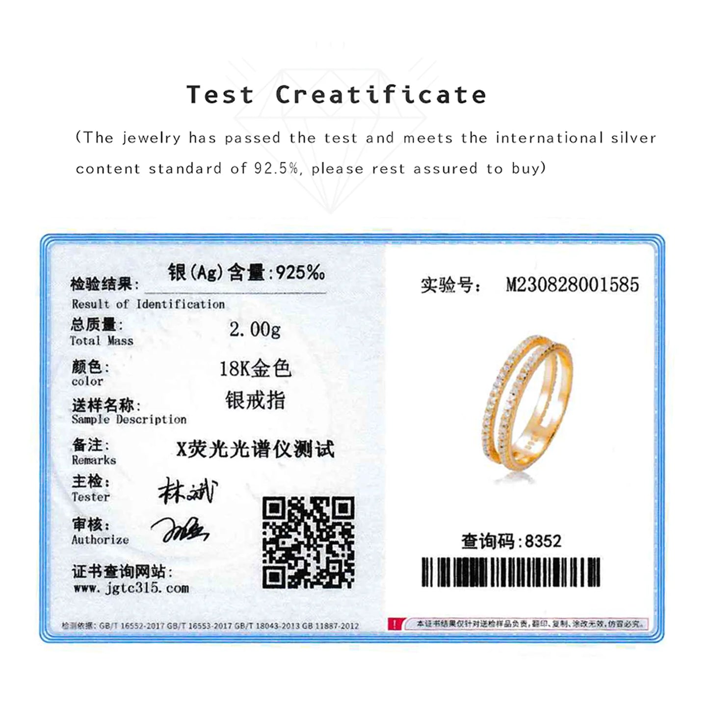 VEWANT 925 Sterling Silver Recyclable Two CZ Pave Double Line Ring Women Crystal Luxury Wedding Birthday Jewelry