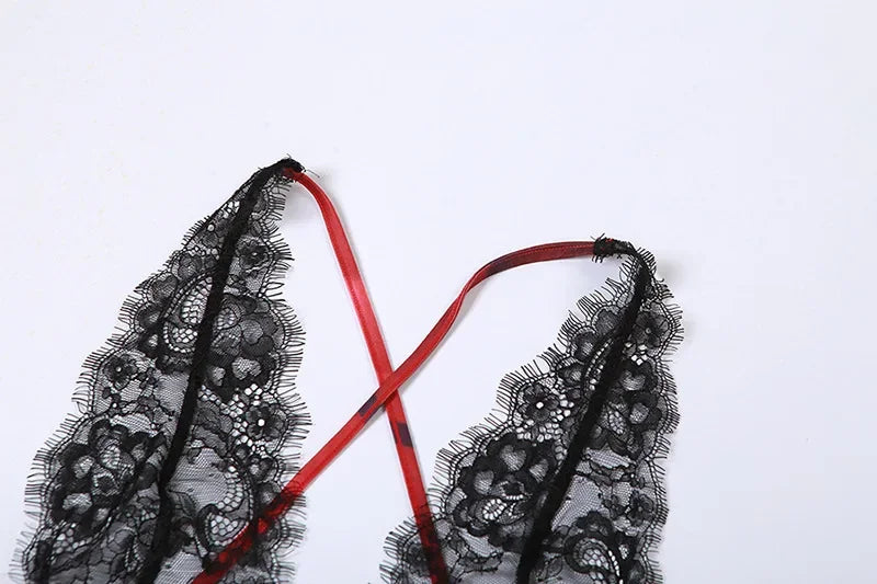 Sexy Leopard Print Lace Patchwork Maxi Dress Women Fashion V Neck Backless Long Dresses Spring Summer Female Holiday Vestidos