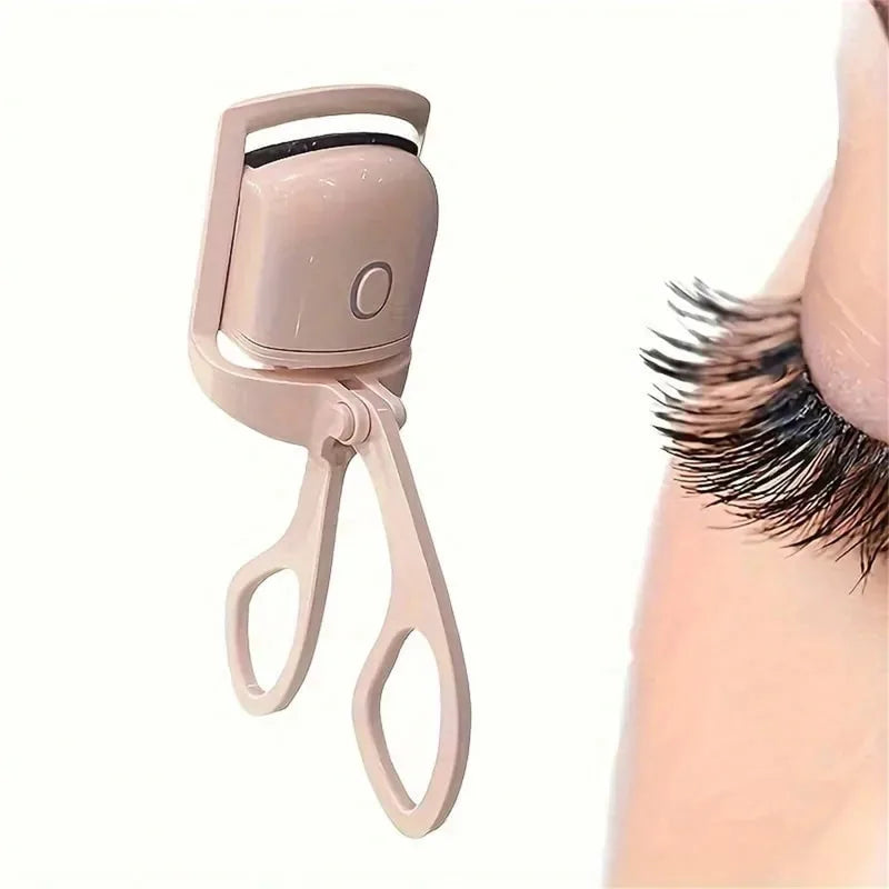 Quick-Heat Heated Eyelash Curler - USB Rechargeable, Portable & Long-Lasting Lash Curler With Adjustable Temperatures, Perfect