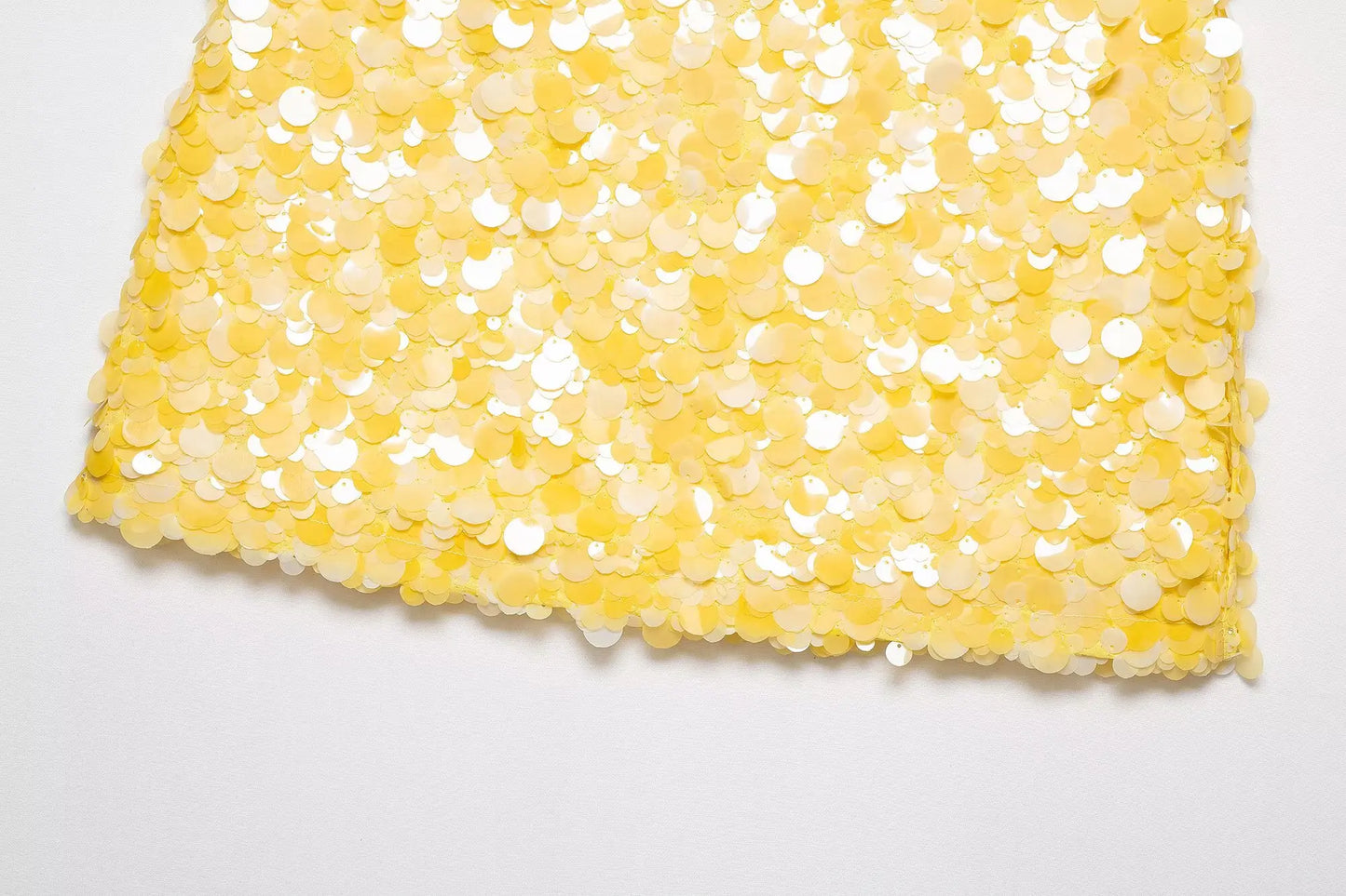 2025 summer women's clothing new style casual slim stylish hot girl simple sequins sequins fashion punk mini skirt