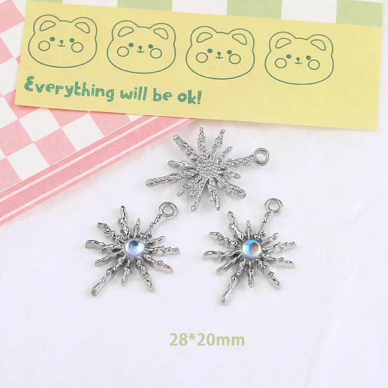 Wholesale Y2K Silver Charms for Jewelry Making Accessories DIY Pendant Necklace Bracelet Earring Women Girl Luxury Female Gift