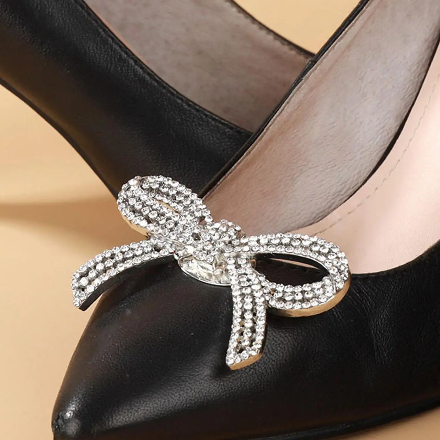 1PC Removable Lady Shoe Clips Wedding Bride Shoes Decoration Women High Heel Charms Jewelry Rhinestones Crystal Shoes Decoration