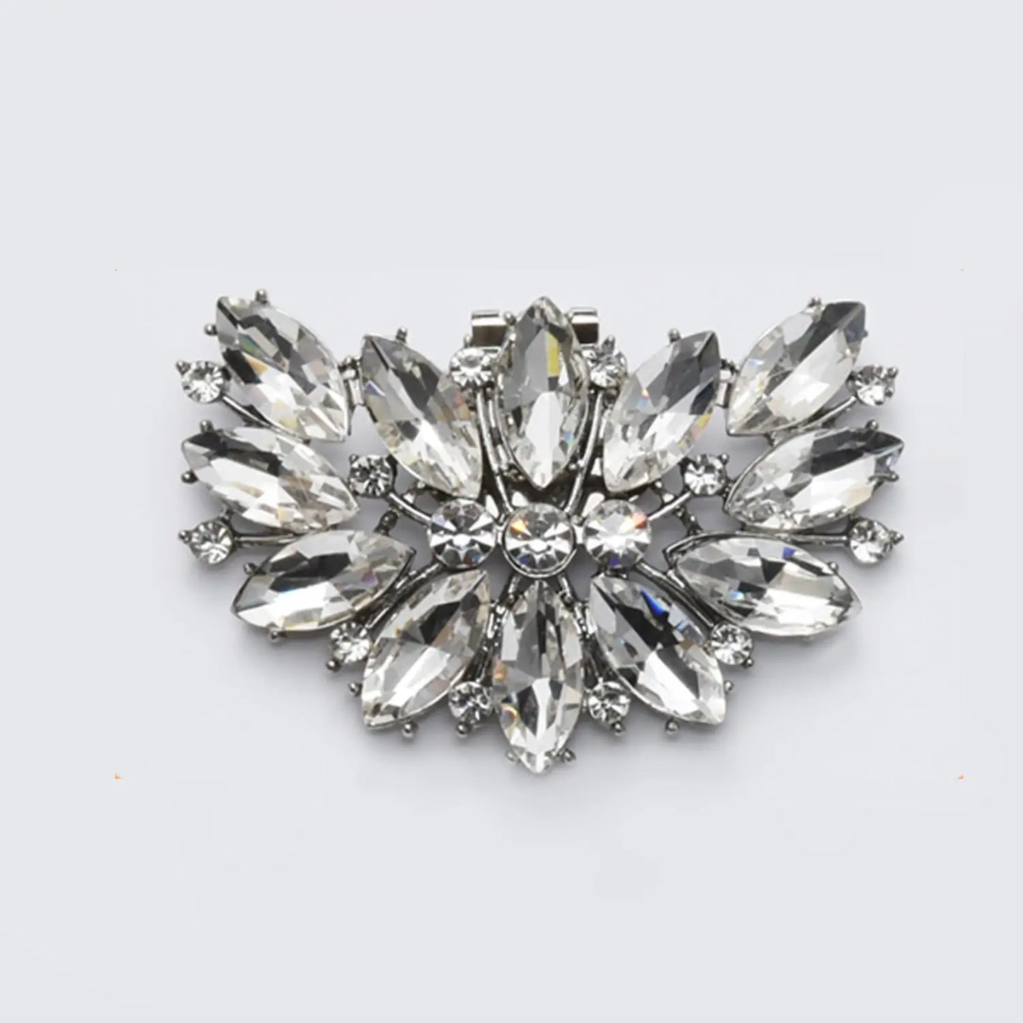 1PC Removable Lady Shoe Clips Wedding Bride Shoes Decoration Women High Heel Charms Jewelry Rhinestones Crystal Shoes Decoration