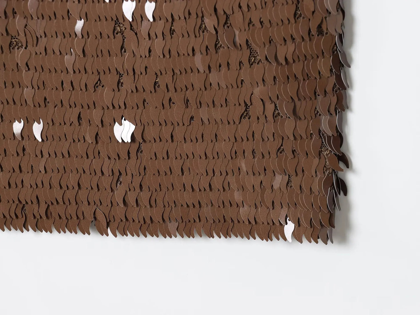 KONDALA Chic Y2K Sheath Sequined Sexy Brown Mini Skirt Club Fashion 2025 Sexy Birthday Shiny Night Party Music Streetwear Skirt