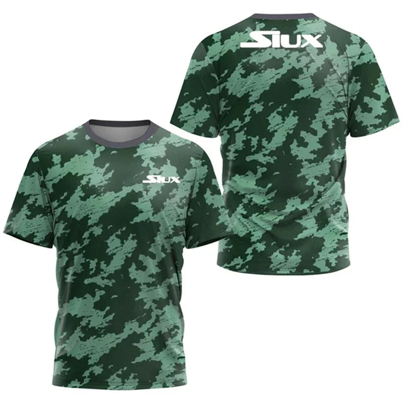 New SIUX Men's Quick Dry T-shirt Summer Sweat Running Sweatshirt Short Sleeve Breathable Badminton Tennis Volleyball Sports Tops