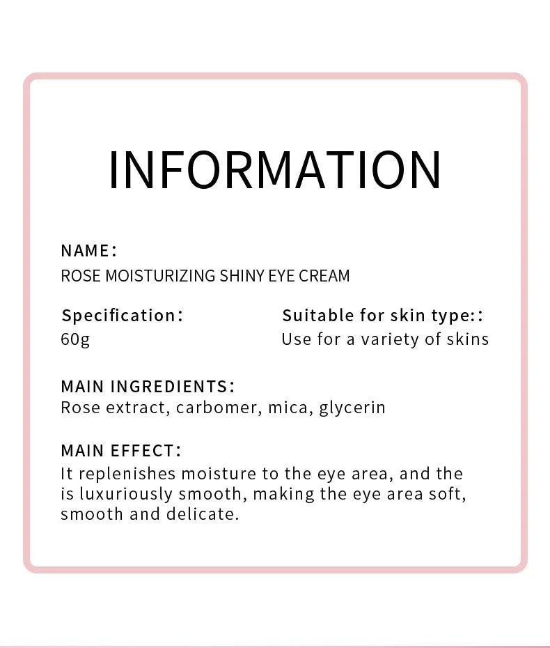 SADOER Hyaluronic Acid 24K Golden Sakura Eye Cream Anti Dark Circles Anti Wrinkles Moisturizing Anti-aging Creams Eyes Skin Care