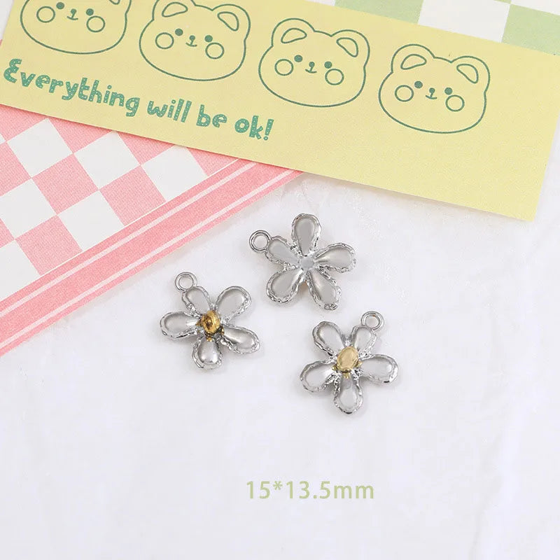 Wholesale Y2K Silver Charms for Jewelry Making Accessories DIY Pendant Necklace Bracelet Earring Women Girl Luxury Female Gift