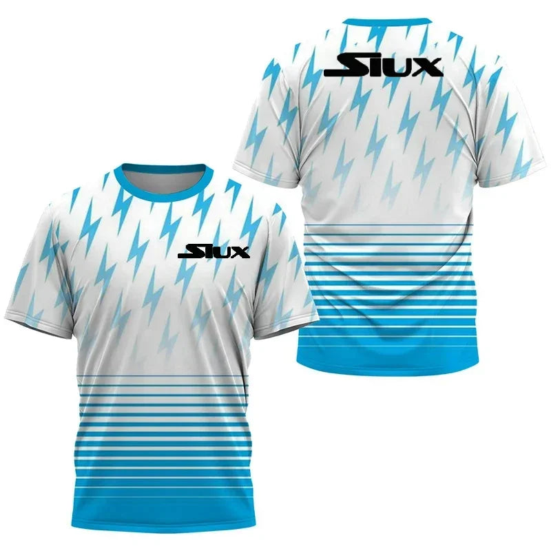 New SIUX Men's Quick Dry T-shirt Summer Sweat Running Sweatshirt Short Sleeve Breathable Badminton Tennis Volleyball Sports Tops