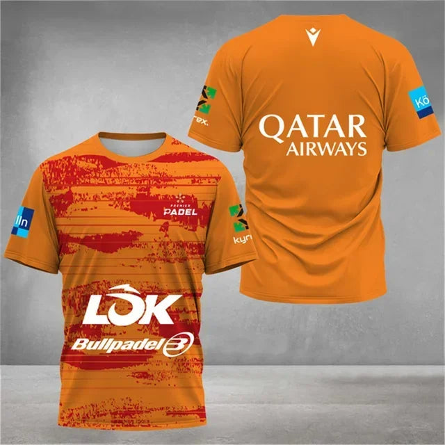 Fashion new Men's Quick Dry Tennis T-Shirt Summer Loose Padel Clothing Outdoor Badminton Running T-Shirts Sport Short Sleeve top