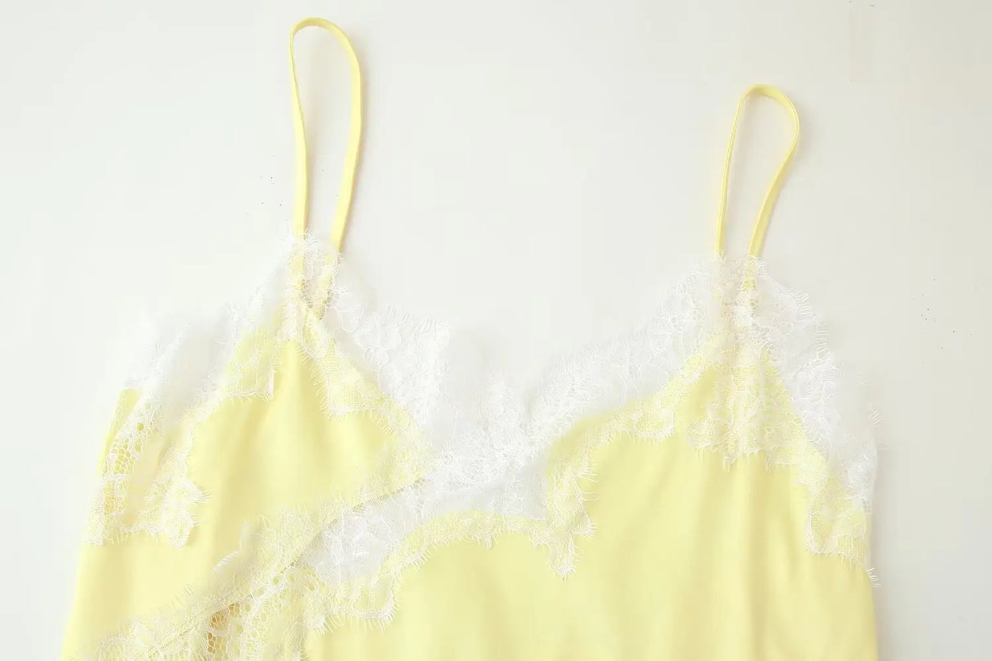 KONDALA Satin Sexy Lace Spliced Short Sling Dress Women Sleeveless Backless Asymmetric Sexy Party Dresses 2025 Autumn Lady Dress