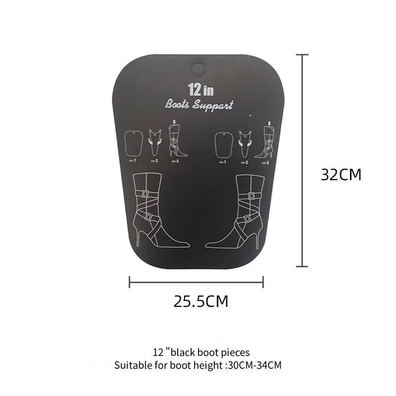 1Pcs Boot Shaper Stands Form Shoe Protector Inserts Tall Boot Support Keep Tube Shape for Women Men Plastic Long Boots Support