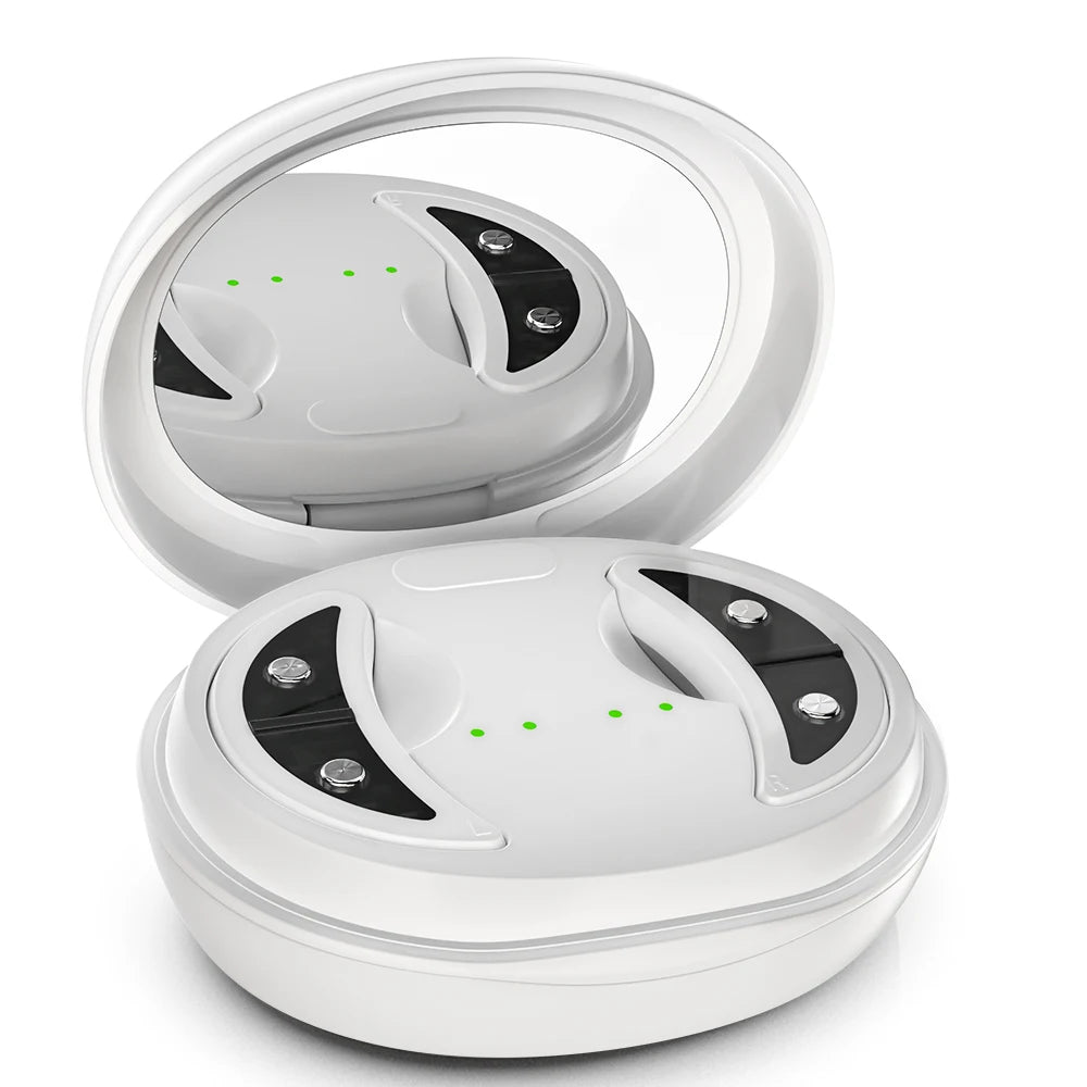 Electric Portable Ems Red Light Therapy Massage Led Eye Patch With Microcurrent Eye Care Device Anti-aging Dark Circles Remover