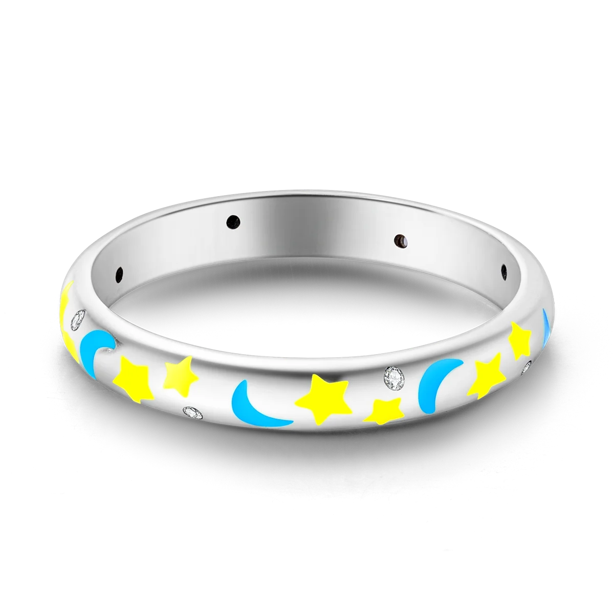 Silver Plated Women Luxury Stackable Ring Real Infinite Flower Daisy Fine Jewelry Rings For Engagement Weddling Party