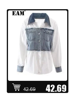 [EAM] High Elastic Waist Black Irregular Pleated Midi Elegant Half-body Skirt Women Fashion Tide New Spring Autumn 2025 1DJ0400