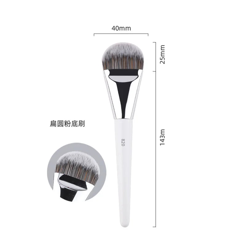 2/3/4/5/6/7pc White Makeup Brushes Liquid Foundation Base Make up Brush Eyeshadow blending Detail Face Eye Concealer Beauty tool