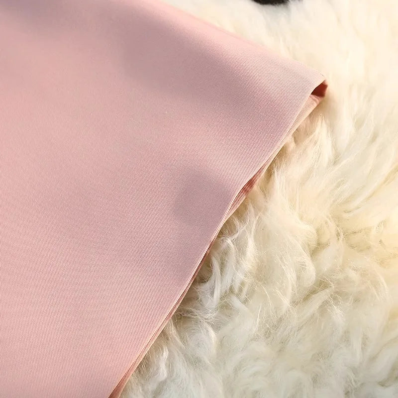 High Waist Suit Sle  Skirt Korean Spring Autumn New Wrap around a Line Skirt for Women Casual Loose Fit a pe