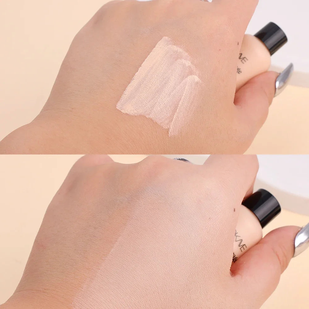 Waterproof Matte Concealer Cream Full Coverage Acne Dark Circles  Oil Control Lasting Liquid Foundation Facial Makeup Cosmetics