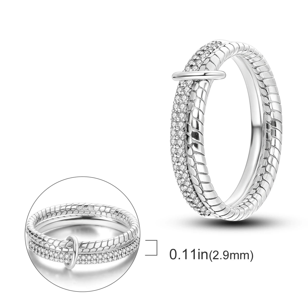 Silver Plated Women Luxury Stackable Ring Real Infinite Flower Daisy Fine Jewelry Rings For Engagement Weddling Party