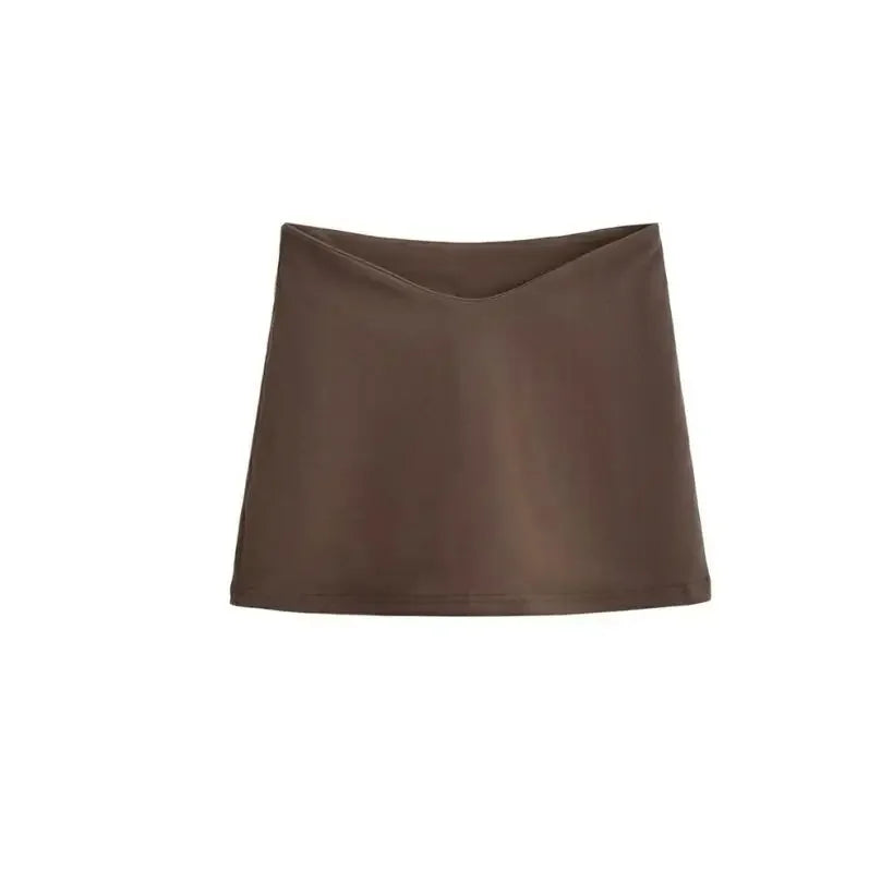 Women Summer Sexy Shorts Skirts Summer Korean Low Waist Office Ladies Mini Skirts Fashion Casual Solid A Line Skirts New