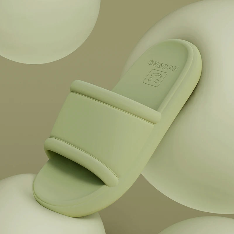 New Men's Slippers EVA Non-slip Bathroom Slipper Soft Comfortable Home Summer Sandal Indoor Bathroom Slippers Male Shower Shoes