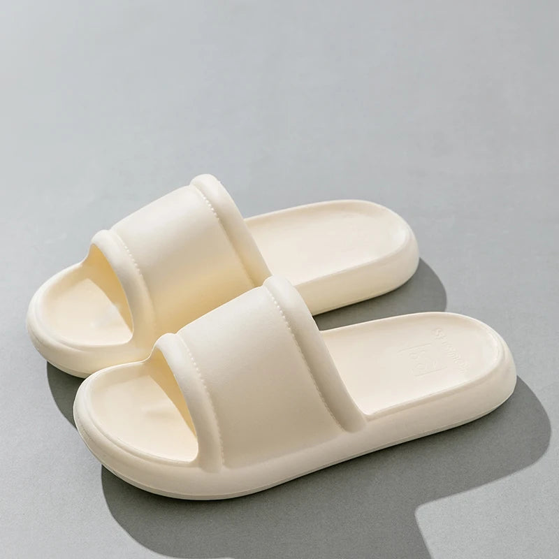 New Men's Slippers EVA Non-slip Bathroom Slipper Soft Comfortable Home Summer Sandal Indoor Bathroom Slippers Male Shower Shoes