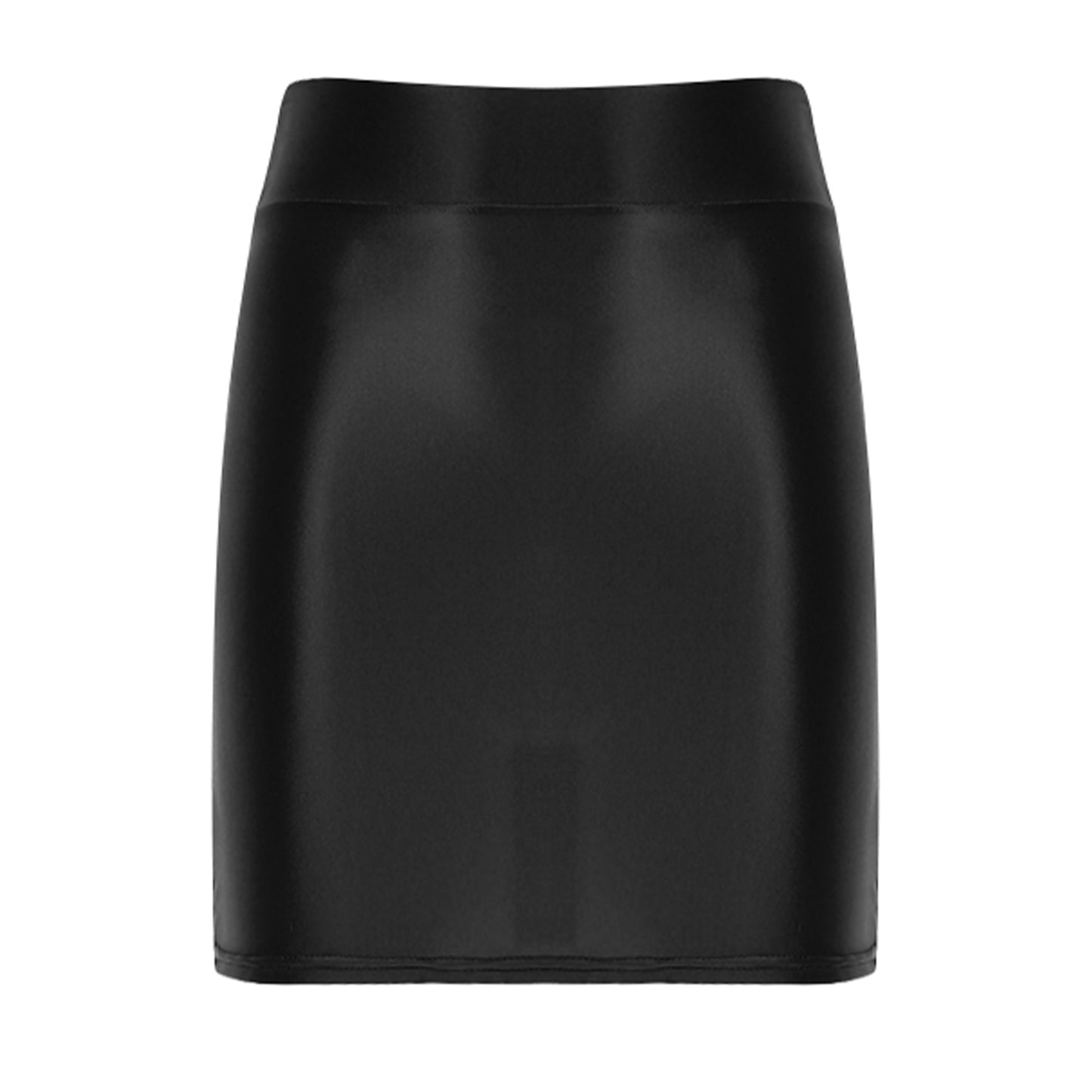 Skirts for Women Korean Fashion Mini Skirts Solid Color Sexy Miniskirt Clubwear Glossy Ruffled Short Rave Mini Skirt Y2k Clothes