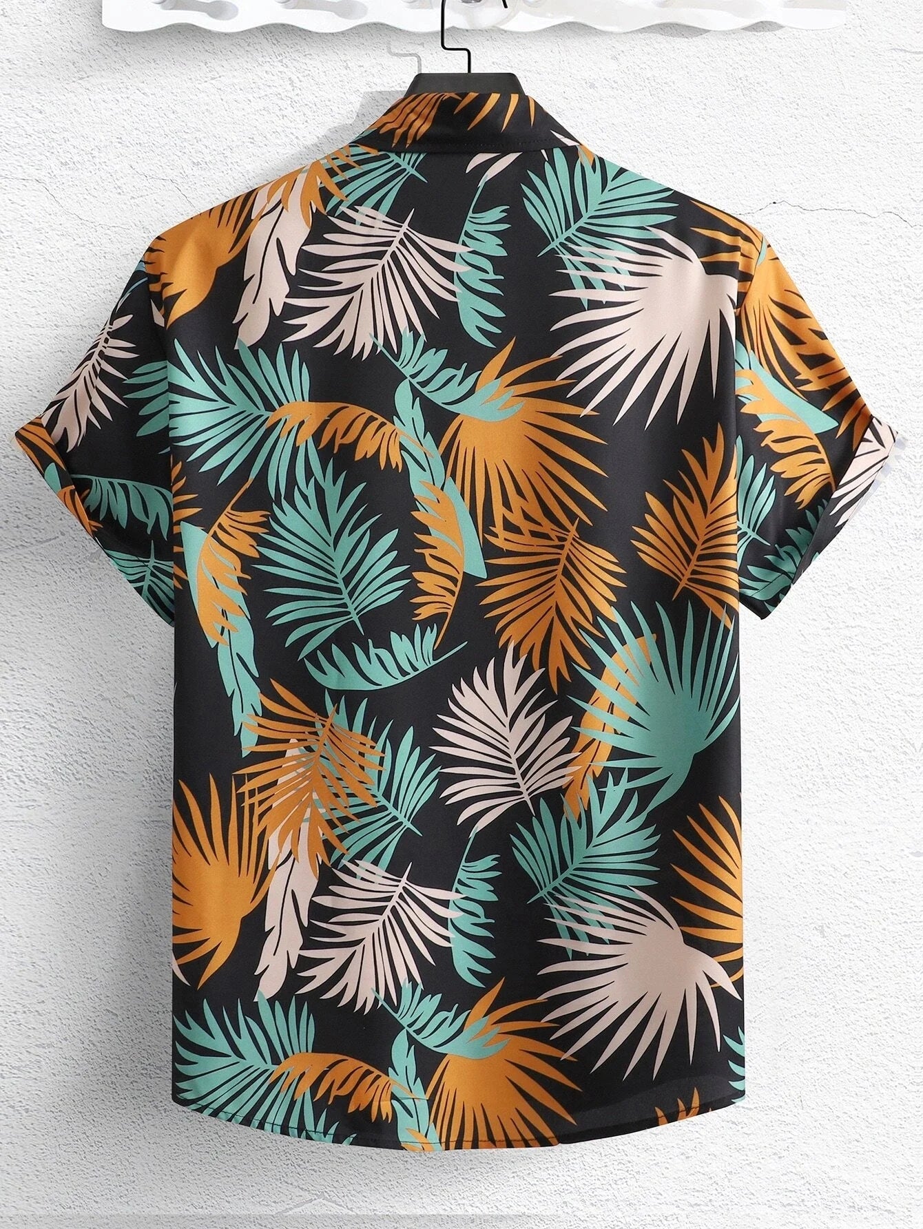 Hawaiian Shirt Man Print Casual Thin Beach Slim Fashion Shirt High Quality Luxury Black Social Vintage Funny Oversized Clothes