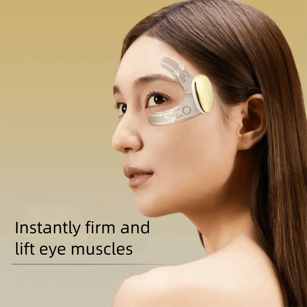 Anti-Wrinkle Microcurrent Eye Massager Dark Circles Remove Facial Lifting Skin Tightening Tool Electric Massage