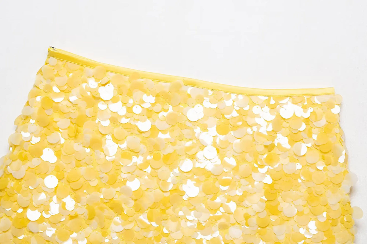 2025 summer women's clothing new style casual slim stylish hot girl simple sequins sequins fashion punk mini skirt