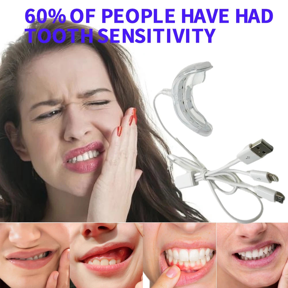 Red Light Therapy for Immediate Relief of Tooth Pain Gum Sensitivity