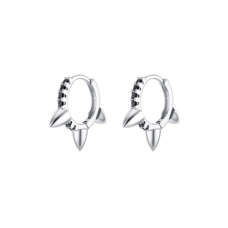 CRMYA Black CZ Zircon Dripping Oil Women's Earrings Set Fashion Gold color Earring Accessories For Women 2025 Jewelry Wholesale