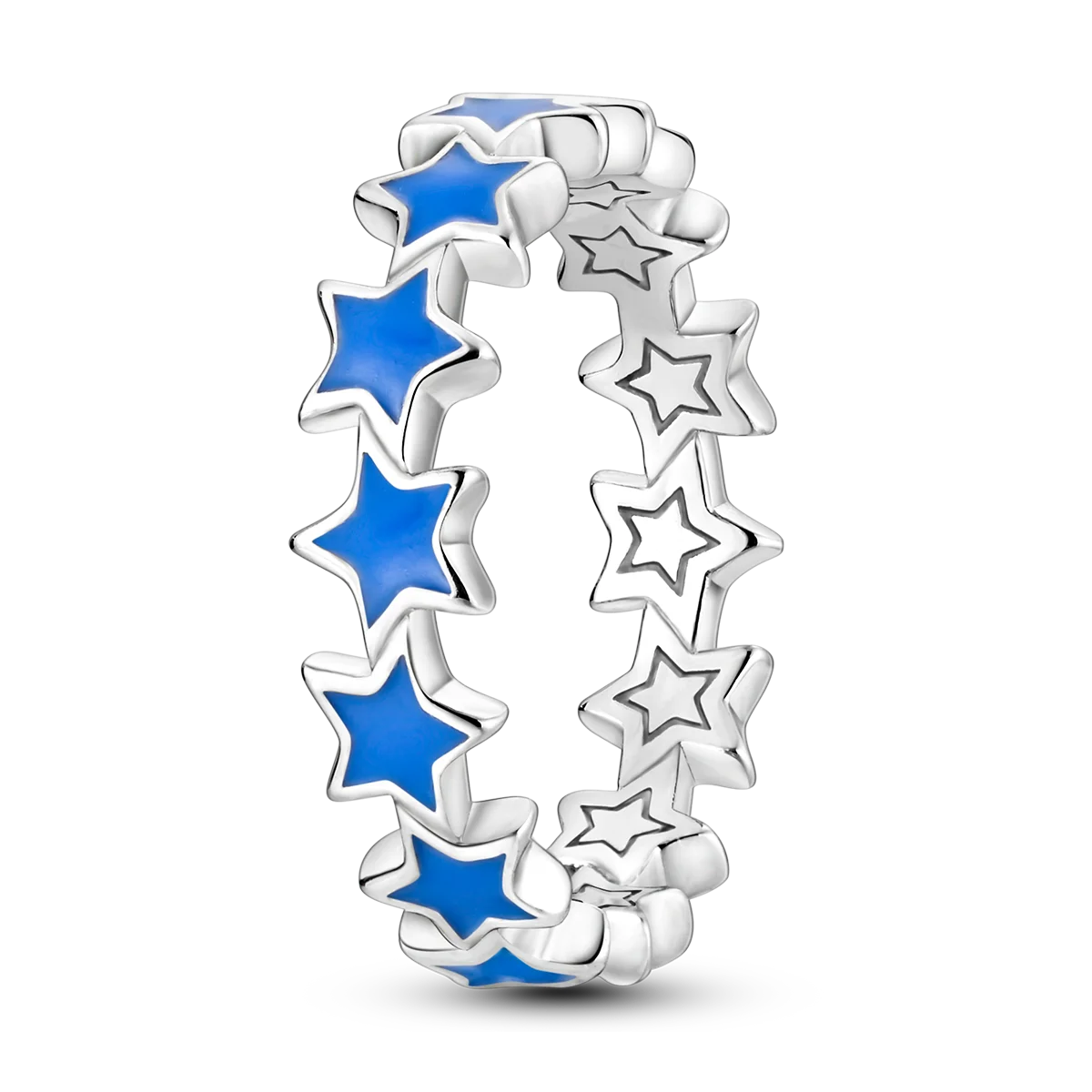 Silver Plated Women Luxury Stackable Ring Real Infinite Flower Daisy Fine Jewelry Rings For Engagement Weddling Party