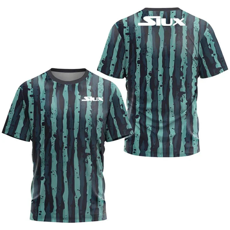 New SIUX Men's Quick Dry T-shirt Summer Sweat Running Sweatshirt Short Sleeve Breathable Badminton Tennis Volleyball Sports Tops