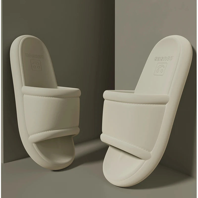 New Men's Slippers EVA Non-slip Bathroom Slipper Soft Comfortable Home Summer Sandal Indoor Bathroom Slippers Male Shower Shoes