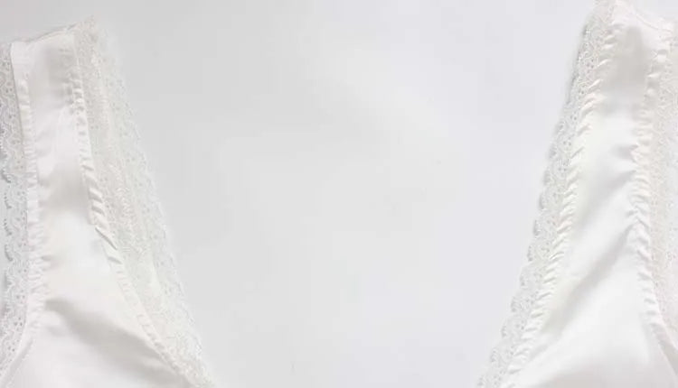 Ahagaga Eelgant Women Dresses Solid Satin Deep V-Neck Lace Up Patchwork Sweet Regular Causal Sheath Party Female Vestidos Robes